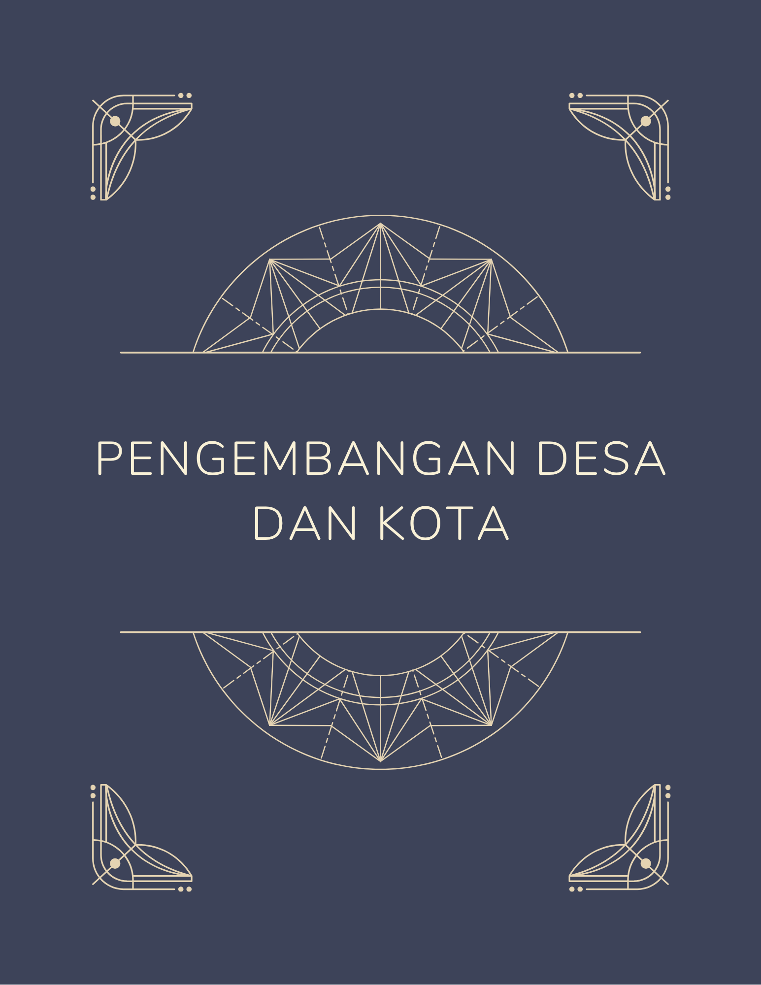 Pengembangan Desa dan Kota