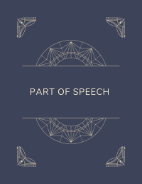 Part of Speech