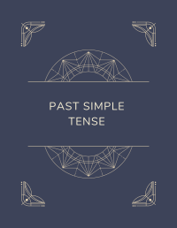 Past Simple Tense Image of Past Simple Tense