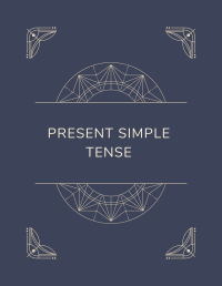 Present Simple Tense Image of Present Simple Tense